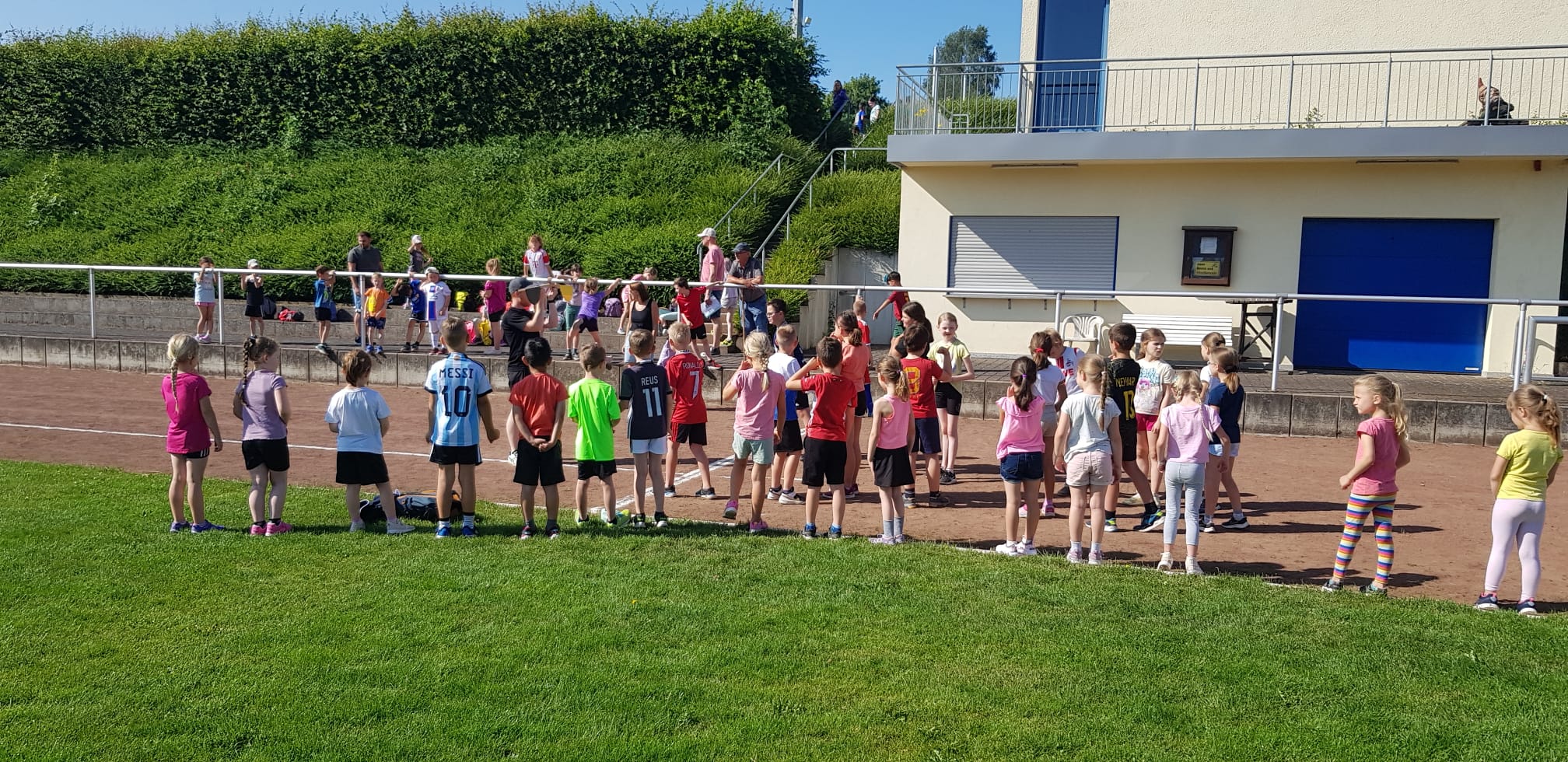 Vorschulkinder der Kita Kyllburg nehmen erfolgreich an den Bundesjugendspielen 2023 teil
